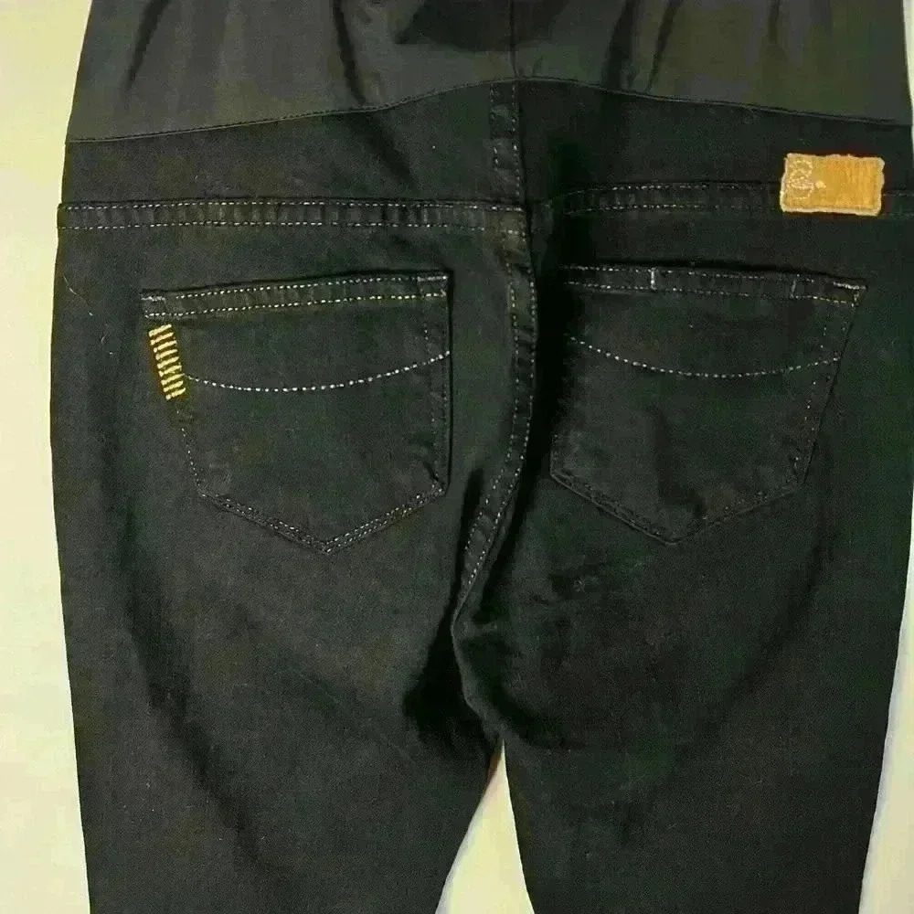 Paige Blue Heights Skinny Maternity Jeans - Picture 6 of 7